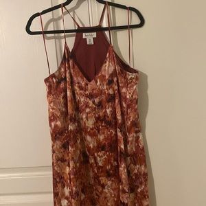 Racer back maxi dress